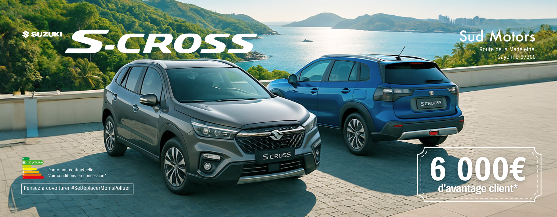 Suzuki S-Cross 6000€ avantages clients