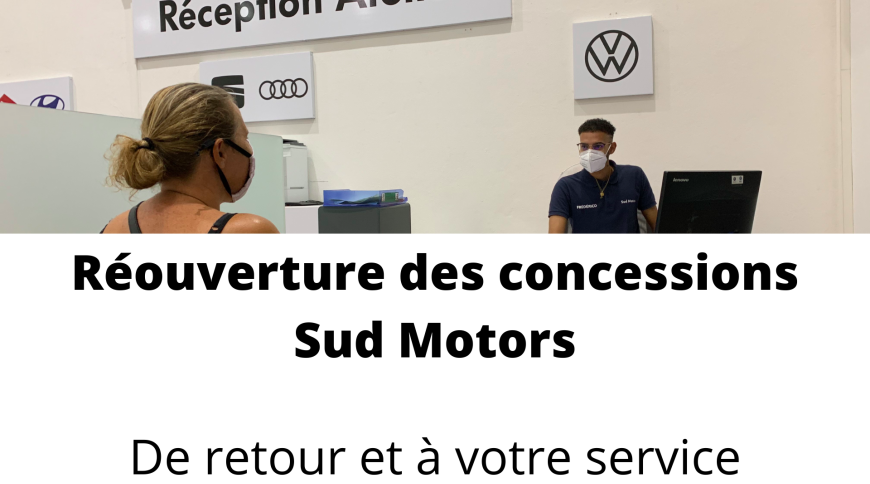 Réouverture des concessions Sud Motors
